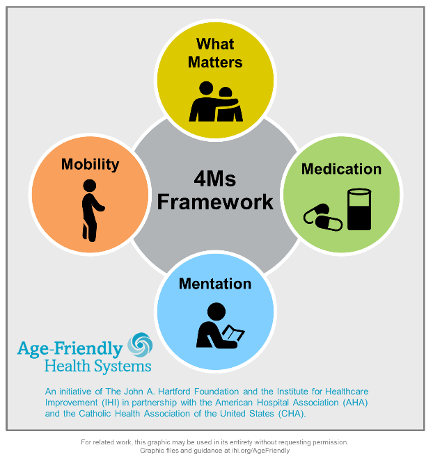 4Ms model infographic