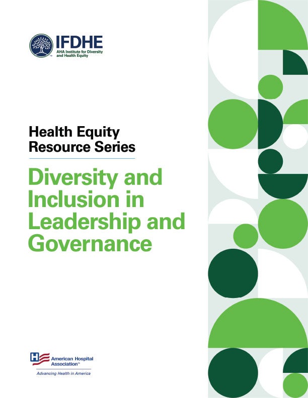 IFDHE diversity in leadership and governance toolkit cover