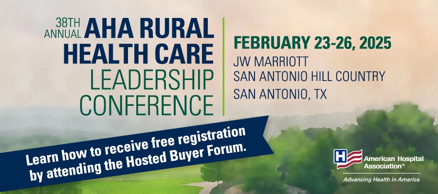 2025 AHA Rural Health Care Leadership Conference