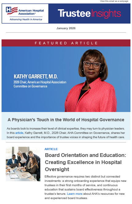 January 2026 Trustee Insights