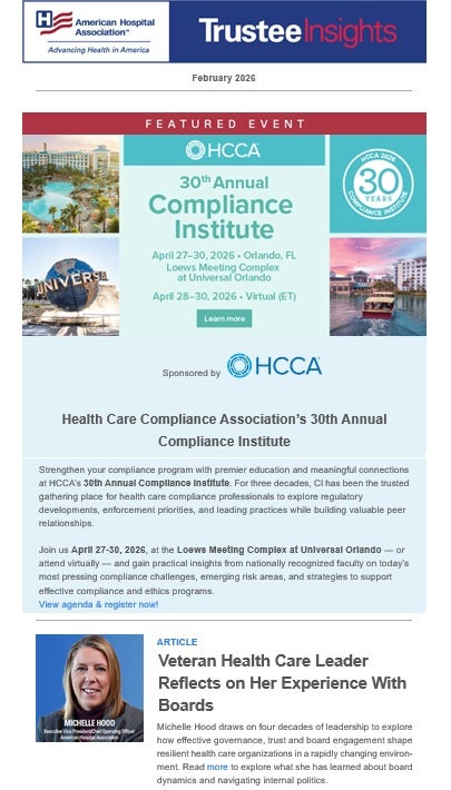 February 2026 Trustee Insights