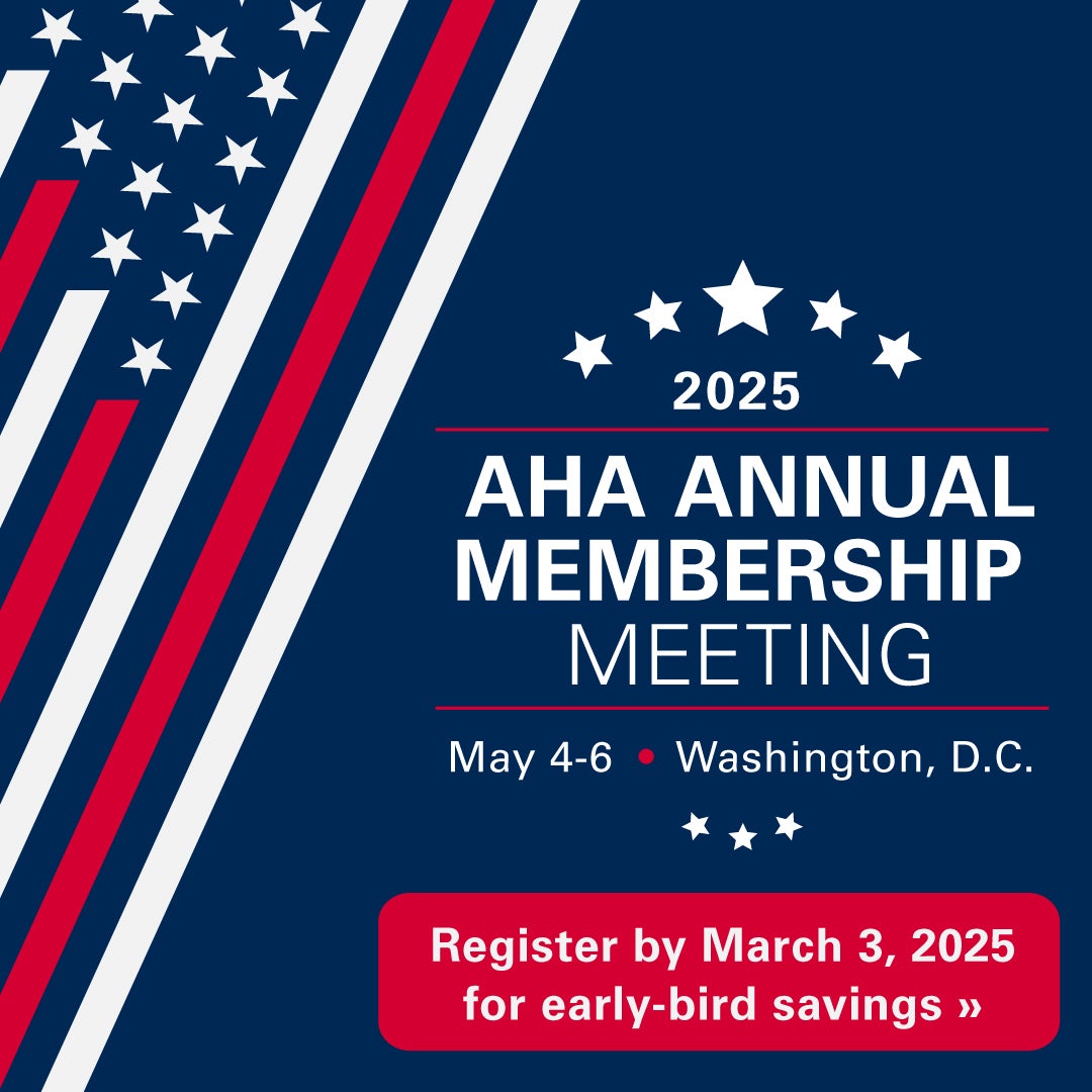 2025 ANA Annual Membership Meeting. May 4-6, 2025. Washington, D.C. Register by march 3, 2025 for early-bird savings.