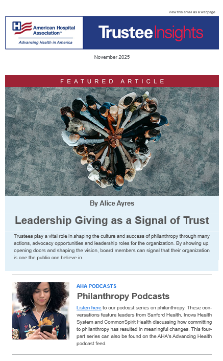 November 2025 Trustee Insights